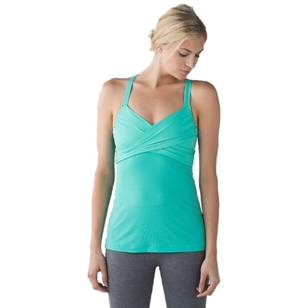Lululemon - Wrap It Up Twist Tank Top sz 6